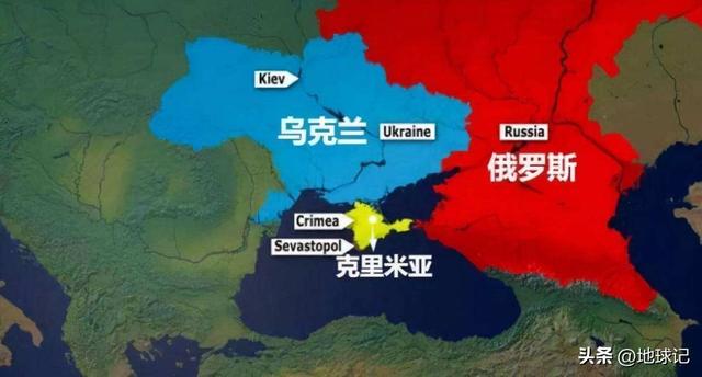 世界地图 乌克兰方位（世界地图 乌克兰在哪里）