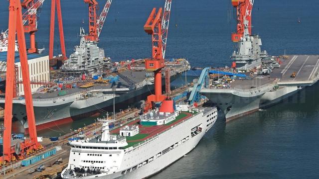 中国最大的军舰视频（中国最大的军舰排水量多少吨）